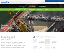 Tablet Screenshot of copersucar.com